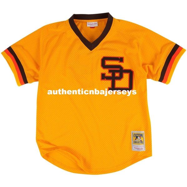 

tony gwynn san diego #19 mitchell & ness retro 1982 bp jersey, Gray