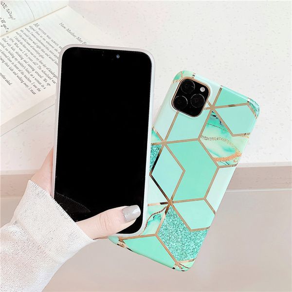 

plating marble case for iphone se 2020 7 xr 11 pro max case for iphone x xs max 8 7 6 6s plus phone case silicone soft cover