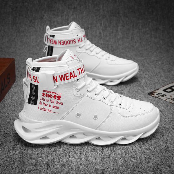 

2020 winter selling fashion comfortable skid-proof flying weaving man sneakers casual shoes for man leisure flat zapatillas, Black