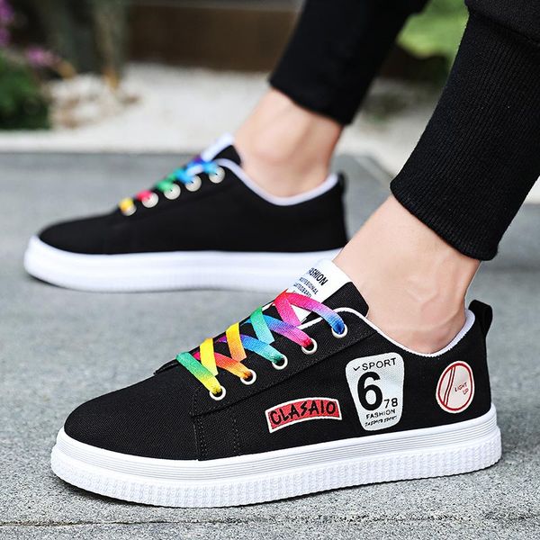 

summer men's running shoes canvas athletic shoes breathing men's sneakers black sports sport race joggers calzado a-316