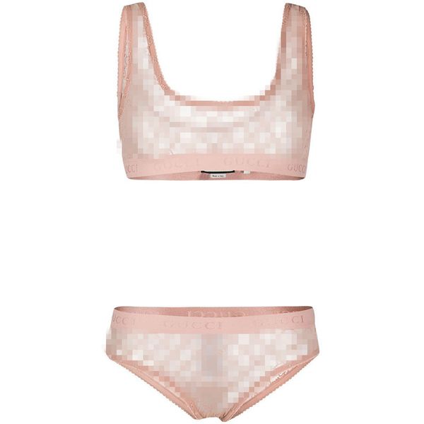 

мода luxury g письмо mesh бельё женщины дышащего underwears simple pnk девушка бюстгальтеры комплекты ins горячей главная бельевая, Red;black