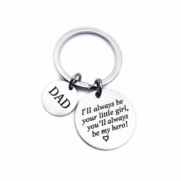 

thanksgiving keychain woman key creative chain bags man letter dad silver color key ring stainless pendant accessories brelok