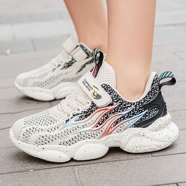 

children's men's sports sports 2020 summer spring and autumn boys' running shoes children's casual shoes students, Black