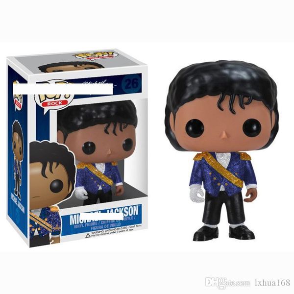 

cute lxh pop toy michael jackson funko pop vinyl figure toys #26 new arrival toy