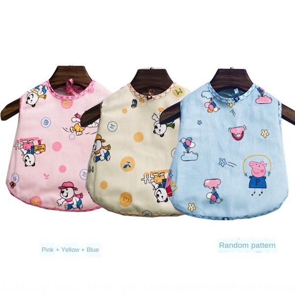 

crystal velvet baby big lace-up waterproof anti-dirty big vest crystal bib bib sleeveless reverse dressing dining vest