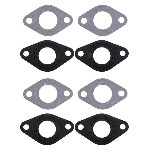 

4 x isolater carburetor gasket o ring spacer bike 110cc 125cc