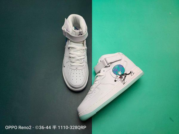 

2019 world geosphere day limited color art artist men's and women's low cut skate shoes 1 air ground rug sun riding graffiti fashi, Black