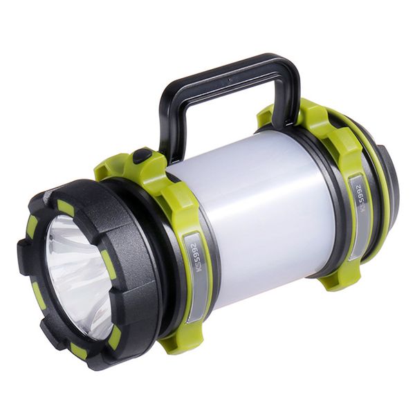 

portable lanterns high power led searchlight spotlight torch camping light side yellow + white 4 modes
