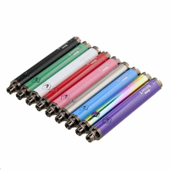 

vision spinner 2 ii battery 1650mah ego c twist variable voltage vv 3.3-4.8v electronic cigarette battery for ego thread atomizers hmmyy
