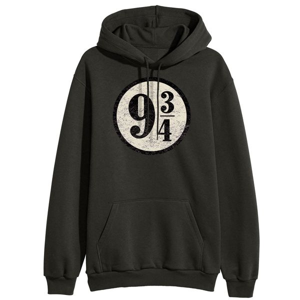 

women black hoodies winter sweatshirts platform 9-3/4 hogwarts hoodies 2019 women new arrival letter casual outerwear pullover