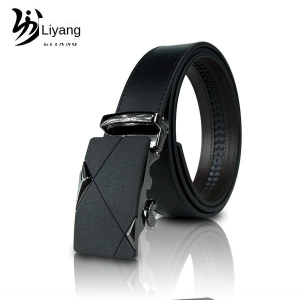 

italian cowhide casual genuine leather customized men's italian cowhide men's casual customized belt genuine leather belt, Black;brown