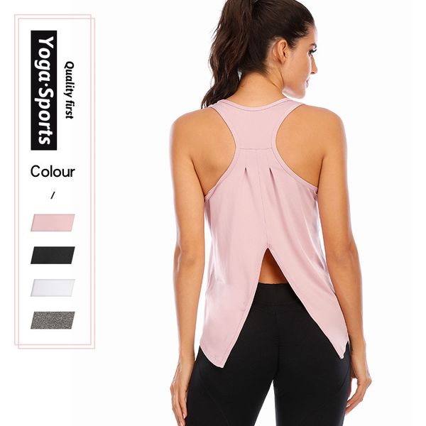 

the new energy movement vest with design sports vest breathable female fashion street workout clothes, White;red