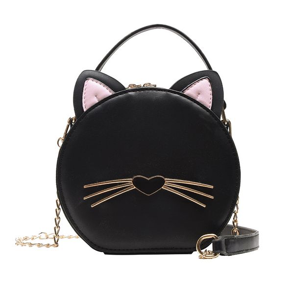 

женщины harajuku ветер cat сумка женская черная сумка ретро малый crossbody сумки готического алфавита плеча