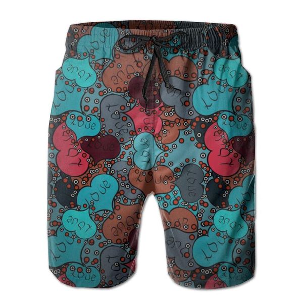 

мужские бич короткие шорты для плавания сердца сучки синий черный и розовый цвета серфинг майо de bain sport мужская совета шорты купальники, White;black