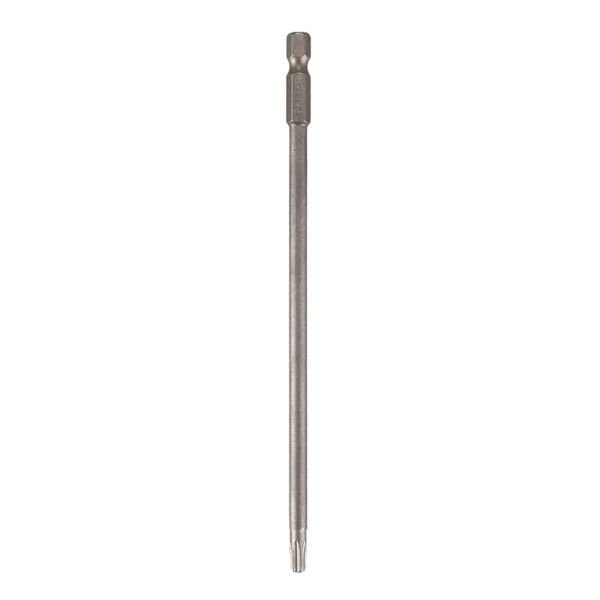 

1/4 inch hex shank 4mm tip t25 torx security screwdriver bit gray