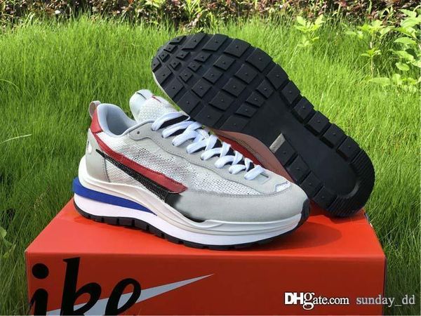 

relelase аутентичного sacai vaporwaffle мужчины кроссовки sail light bone игра royal sport фуксия обувь кроссовки с оригинальной коробкой