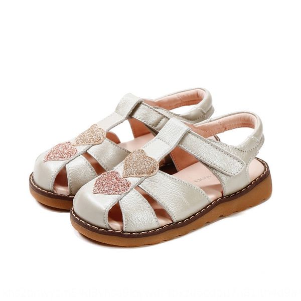 

fj3xd small nut girl non-slip sandals non-slip 2019 new soft bottom anti-skid baby sandals little girl children princess shoes anti-skid sho, Black;red