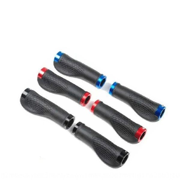 

handle cover aluminum alloy double-sided bicycle lockable ergonomic handle cover mountain bike bicycle