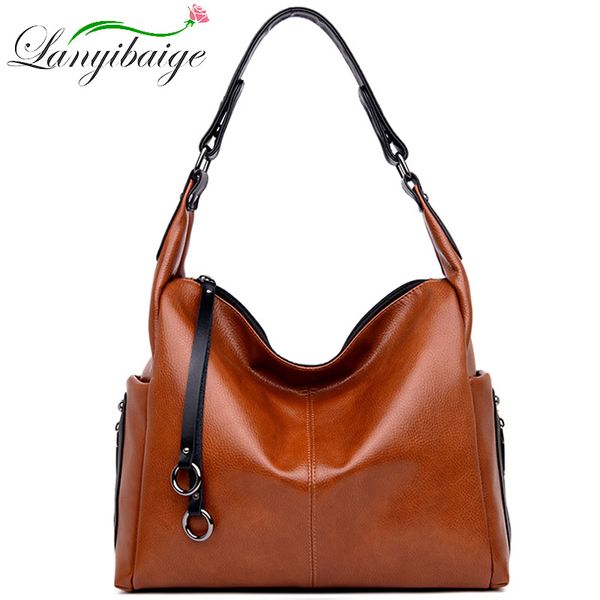 

luxury handbags women designer bags leather shoulder bag female leisure casual handbags messenger 2020 vintage handle bags