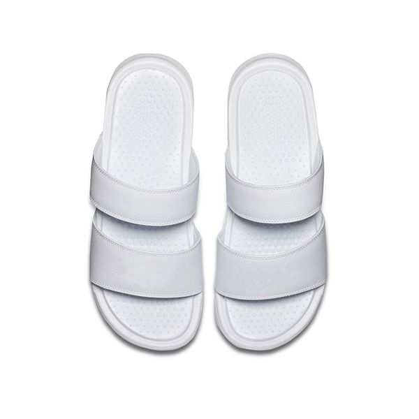 

men women designer slippers benassi summer huaraches slippers black white loafers fashion flats leather luxury slides size 36- 45 cs05