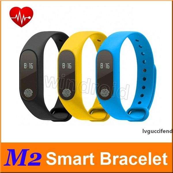 

m2 sport bracelet smart wristband heart rate monitor bluetooth watch men & silicone waterproof smartband for android ios ing