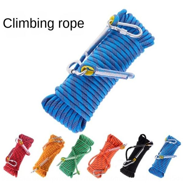 

outdoor climbing fire escape nylon safety and rescue with static climbing safety rope nylon rope