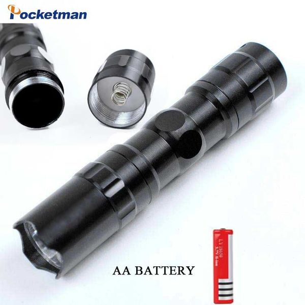 

sale led waterproof torch light lamp new mini handy powered by 1 battery