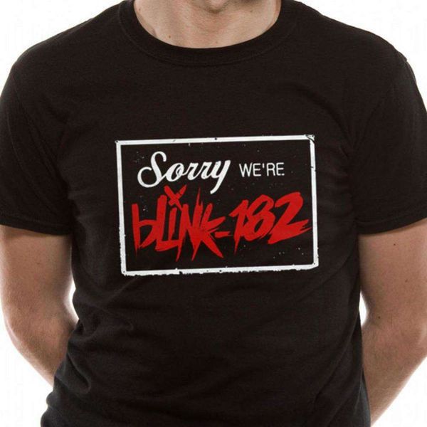 

Blink 182 Sorry T shirt size XL New