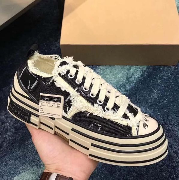 

casual shoes xvessel g.o.p. lows canvas shoes mens women fashion designer vessel tripe s piece by piece speed shoes er74, Black