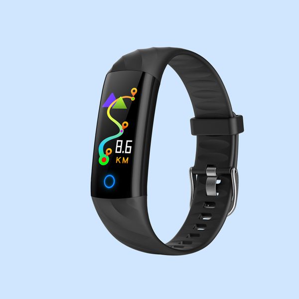 

s5 smart watch fitness tracker healthy heart rate monitor step information push smart alert bracelet