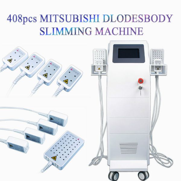 

12 pads dual wavelength laser paddles zerona cold laser lipolysis lipolaser diode lipo laser slimming equipment, Black