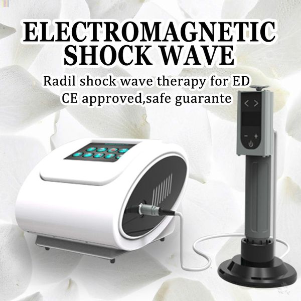 

factory price shock wave therapy equipment shockwave machine eswt physiotherapy knee back pain relief cellulites removal ce