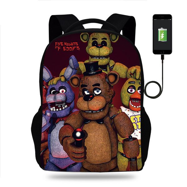 

usb jack for high school students'shoulder computer backpack