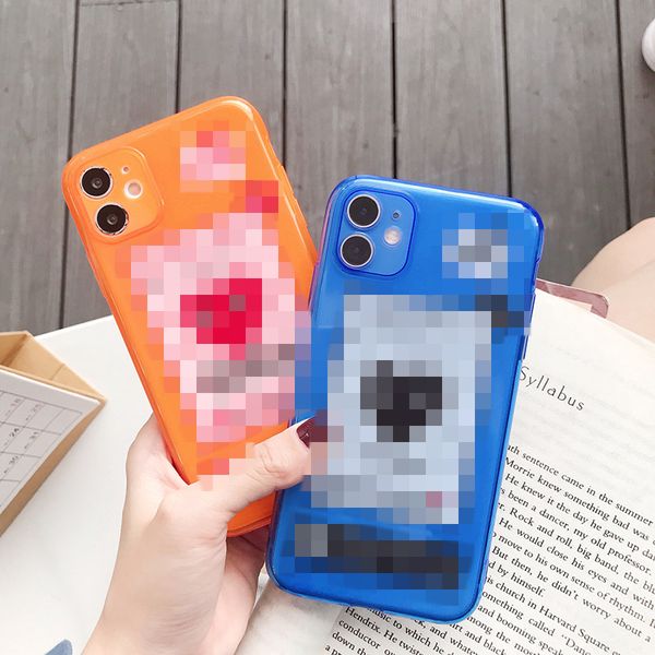 

blue orange love pattern designer phone case brand cell phone cover for iphone luxury women men 11 pro max x xs 7p 8p plus 7 8 abe1 2072105v