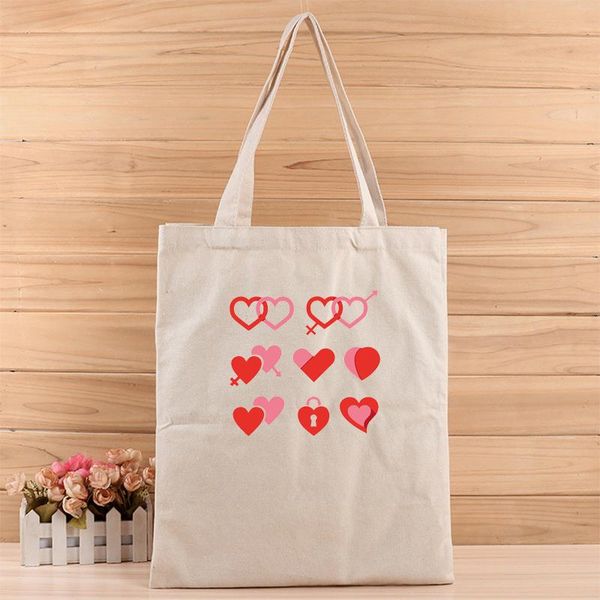 

creative women and men symbol fashion girls and women casual canvas tote bags suit for shopping,gift,wedding, birthday or anything else