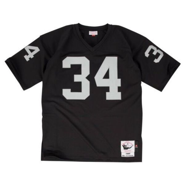 

бо джексон # 34 mitchell ness black 1990 топ-джерси, Gray