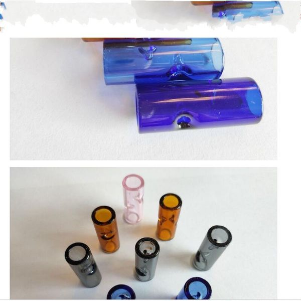 

Multicolour Glass Filter Tips Cigarette Holder Portable And Easy To Clean Compact Smoking Pipes Men Women Cheapest 0 6sg D2