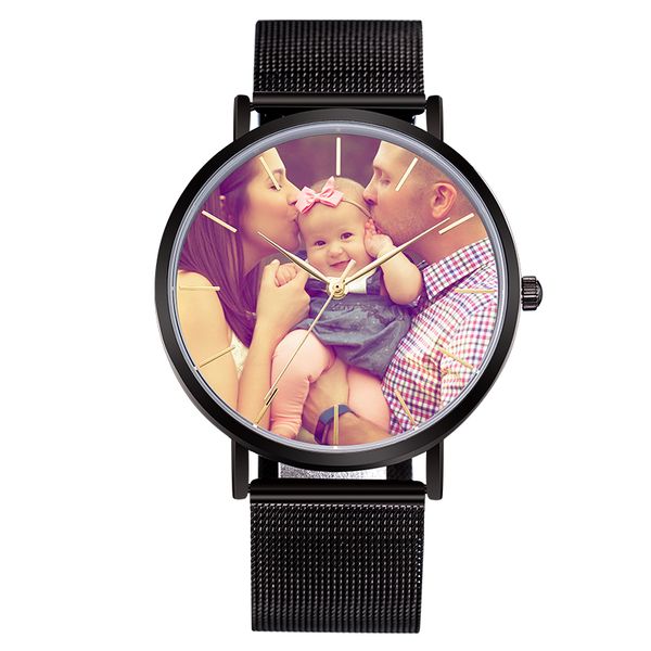 

brand men women quartz watch support customized watch face customer's individuality ps pictures oem watches kh1004-1, Slivery;brown