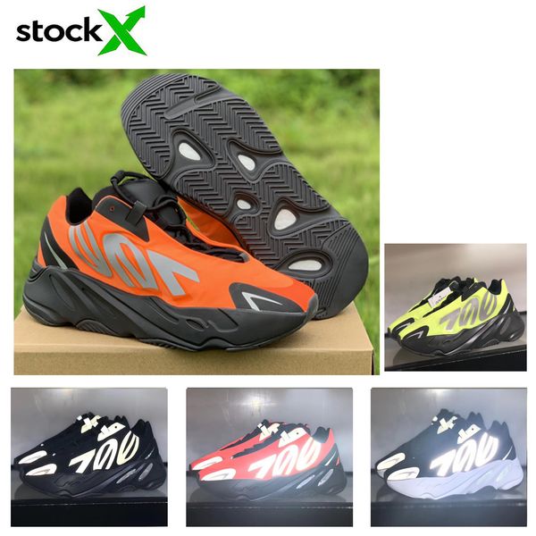

700 mnvn men women running shoes black fv4440 orange fv3258 phosphor bone white reflective trainers sports sneakers fy3727