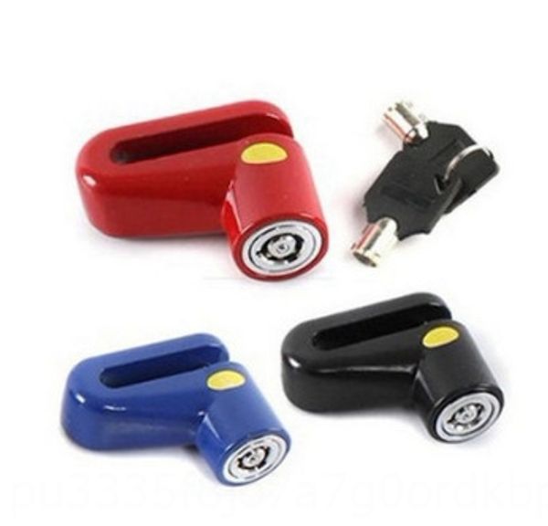 

disc brake anti-theft mountain bike bicycle anti-theft bicycle mini disc brake with lock rack key lock equipment