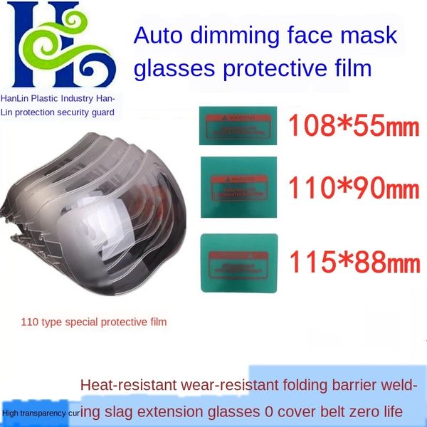 

fufmd special protective sheet for automatic variable light welding glasses high light transmission protection protectionbarrier welding sla