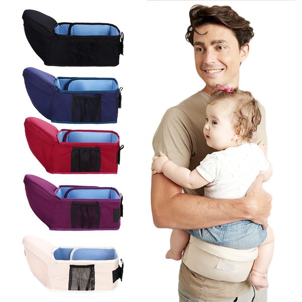 

эргономичная несущая младенца infant kid детских hipseat sling фронтального wrap перевозчик путешествие 0-18 месяцев