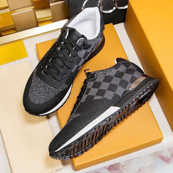 

causal shoes mens sneaker fashion zapatos de hombre rubber soles men shoes casual run away sneaker chaussures pour hommes luxury fast ship, Black
