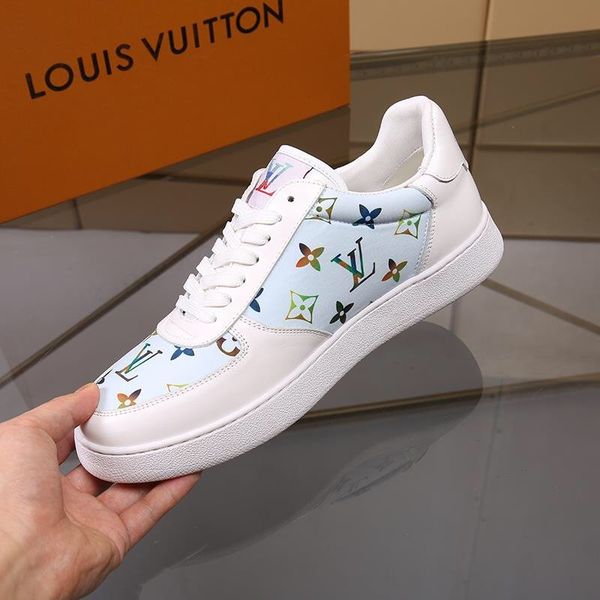 

2020 r4 leather lace-up fashion casual mens luxury designer shoes classic mesh ventilation shoes mens sneakers original box, Black