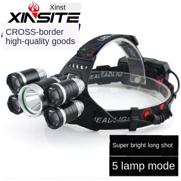 

ajsxs новый led5 открытый ночной рыбалки высокой мощности 30wt6 сильный новая led5 лампа фары фары фары на открытом воздухе ночной рыбалки л