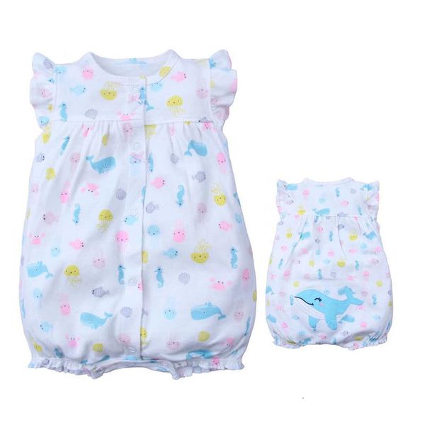 

2019 new baby girls bodysuits cartoon one-pieces jumpsuits baby clothes boys cotton short sleeve print romper, Blue