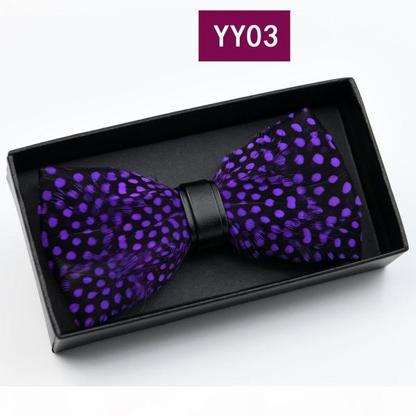 

men's natural peacock feathers handmade high-end fashion bow tie collar flower colorful ties for men bowtie noeud papillon homme, Black;gray