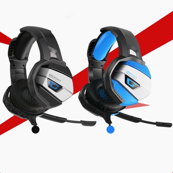 

onikuma k5 k5 pro 3.5mm gaming headphones casque earphone headset with mic led light for laptablet / ps4 / new xbox one dhl