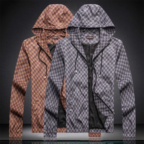 

2020 popular new men's printed letter bomber jacket harajuku flight jacket men's sports windbreaker jacket explosion black model c, Black;brown
