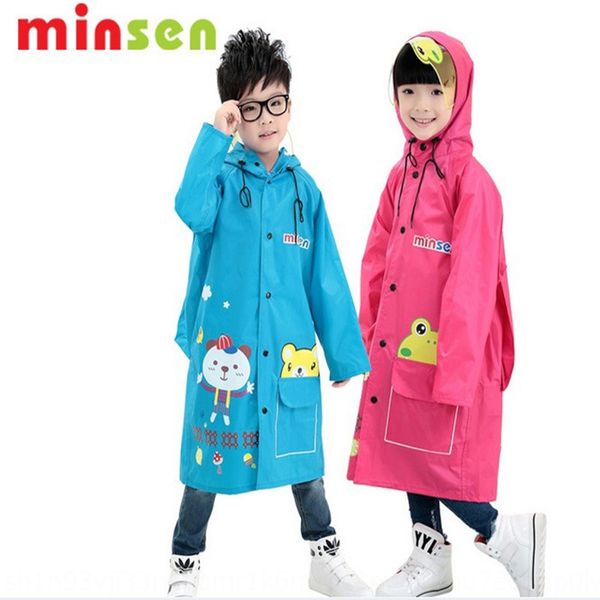 

cgbeo student's big hat brim girl's boy's big bag cloak cloak cloakraincoat korean children's cartoon poncho children&#0, Black